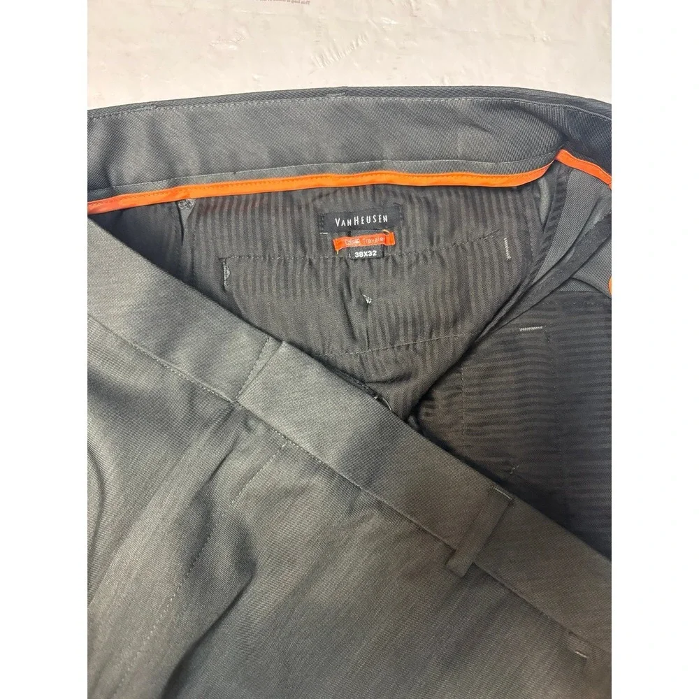 Van‎ Heusen Traveler Pants Men's 38X32 Non Iron